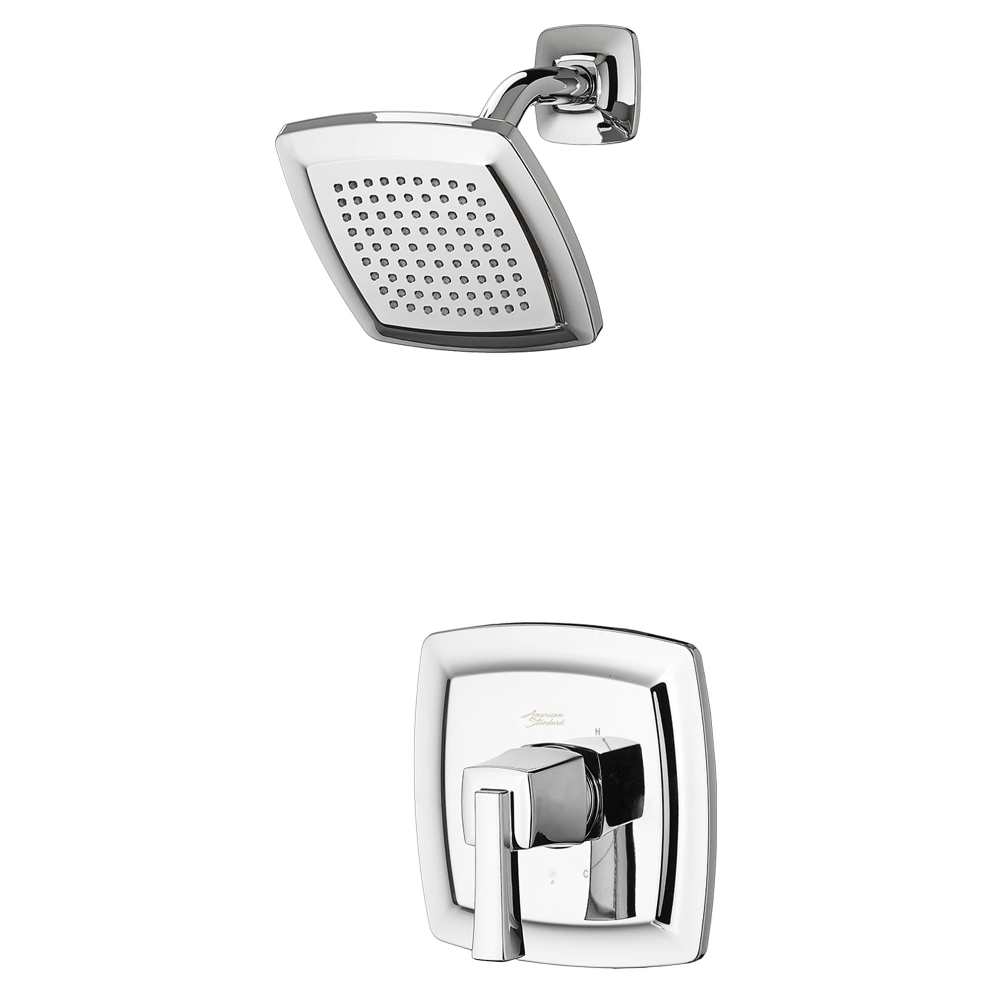 Townsend™ 1.75 gpm/6.6 L/min Shower Trim Kit With Water-Saving Showerhead, Double Ceramic Pressure Balance Cartridge With Lever Handle